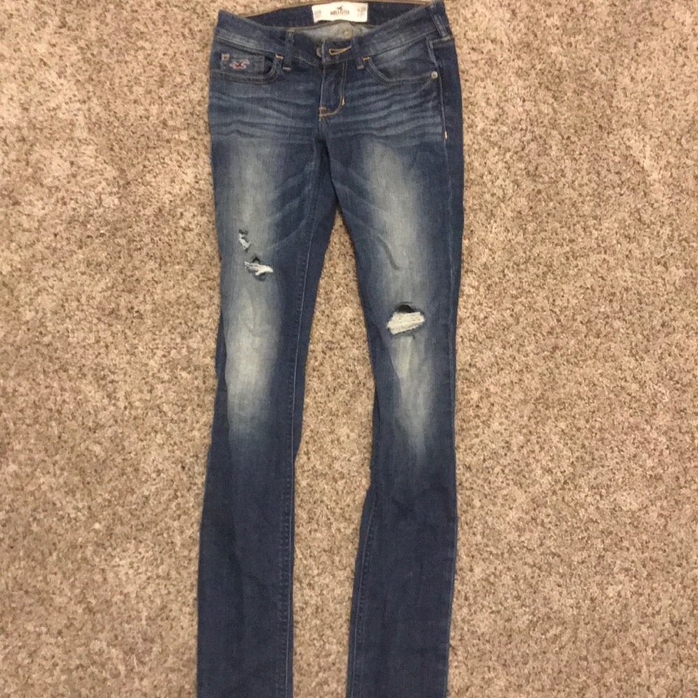 Hollister ripped jeans